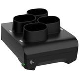 Zebra - ShareCradle - Oplaadstation - Zwart - Inductief Opladen Voor 4 Batterijen