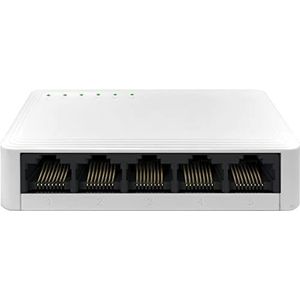 Gearlab GLB236050 Netwerk Switch Unmanaged Gigabit Ethernet Wit