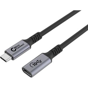 MicroConnect Hoogwaardige USB-C kabelverlenger (1.50 m, USB 4.0), USB-kabel
