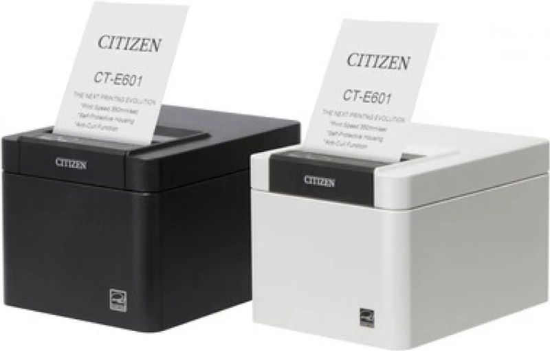 Citizen - CT-E601 - Ontvangstbewijs Printer - Zwart - USB - Bluetooth
