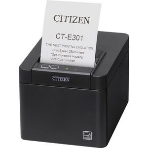 Citizen - CT-E301 - Ontvangstbewijsprinter - Zwart - Thermische Direct Printtechnologie
