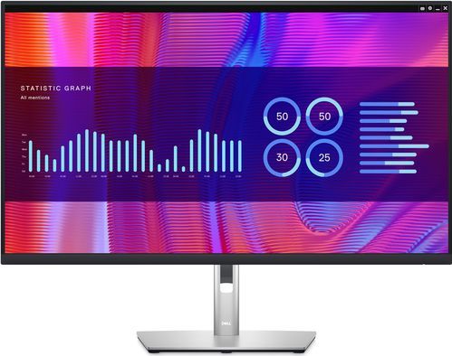 DELL P Series P3223DE LED display 80 cm (31.5") 2560 x 1440 Pixels Quad HD LCD Zwart