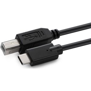 Microconnect W127021092 USB-kabel 5 m USB 2.0 USB C USB B Zwart
