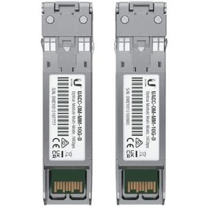 Ubiquiti Networks UACC-OM-MM-10G-D-2 netwerk transceiver module Vezel-optiek 10000 Mbit/s 850 nm