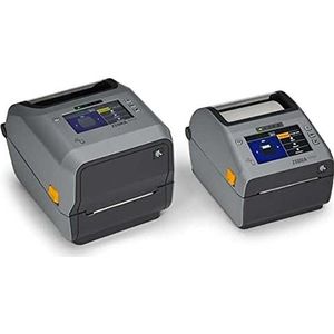 Zebra ZD621t, 8 dots/mm (203 dpi), cutter, disp. (kleur), RTC, USB, USB Host, RS232, BT (BLE), Ethernet, grijs | ZD6A142-32EF00EZ