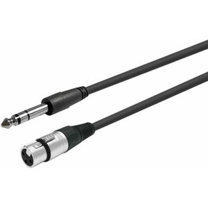Xlr f auf Stereo-Klinke 6,35mm,