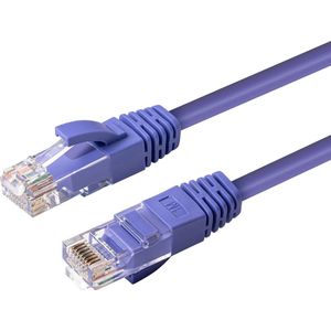 Microconnect MC-UTP6A10P netwerkkabel Paars 10 m Cat6a U/UTP (UTP)