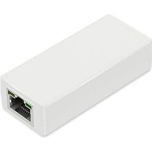 MicroConnect - 10W PoE Adapter - Netwerkadapter - Wit - USB-C, RJ45/LAN