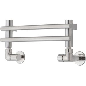 TVS Design Valves 150 aansluitset haaks RVS
