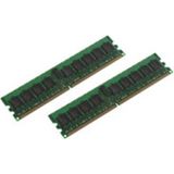 CoreParts - DDR2 Geheugenmodule - 2x 1GB - Groen - Modelspecifiek