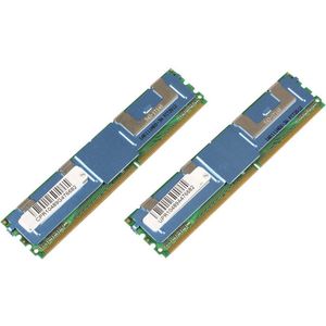 CoreParts - DDR2 Geheugenmodule - 2 x 1GB - ECC - Groen
