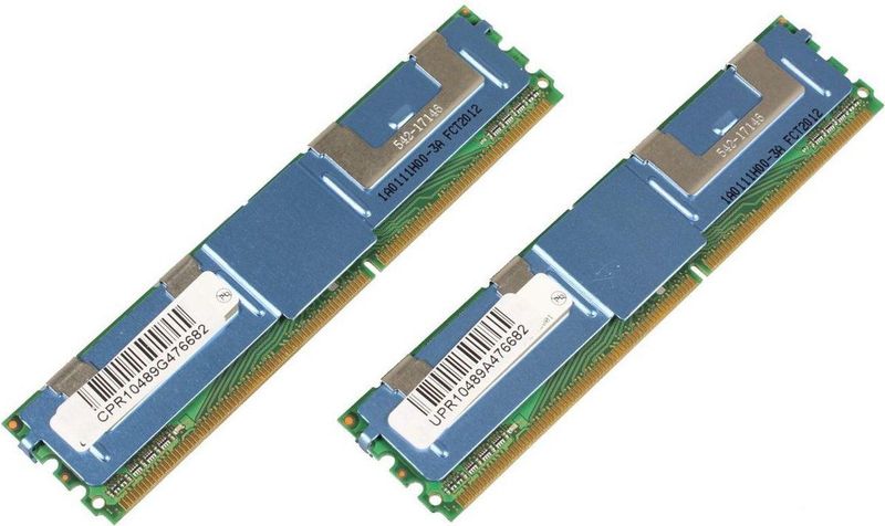 CoreParts - DDR2 Geheugenmodule - 2 x 1GB - ECC - Groen