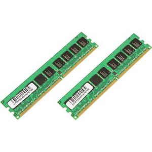 MicroMemory 4Gb kit DDR2 667MHz ECC geheugenmodule - geheugenmodule (4 GB, 2 x 2 GB, DDR2, 667 MHz)