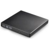 MicroStorage - Gecombineerde CD-RW / DVD-ROM Drive - Zwart - USB 2.0
