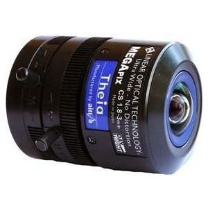 Theia 1,8-3mm F1,8 CS DC iris (C-mount), Objectief, Zwart