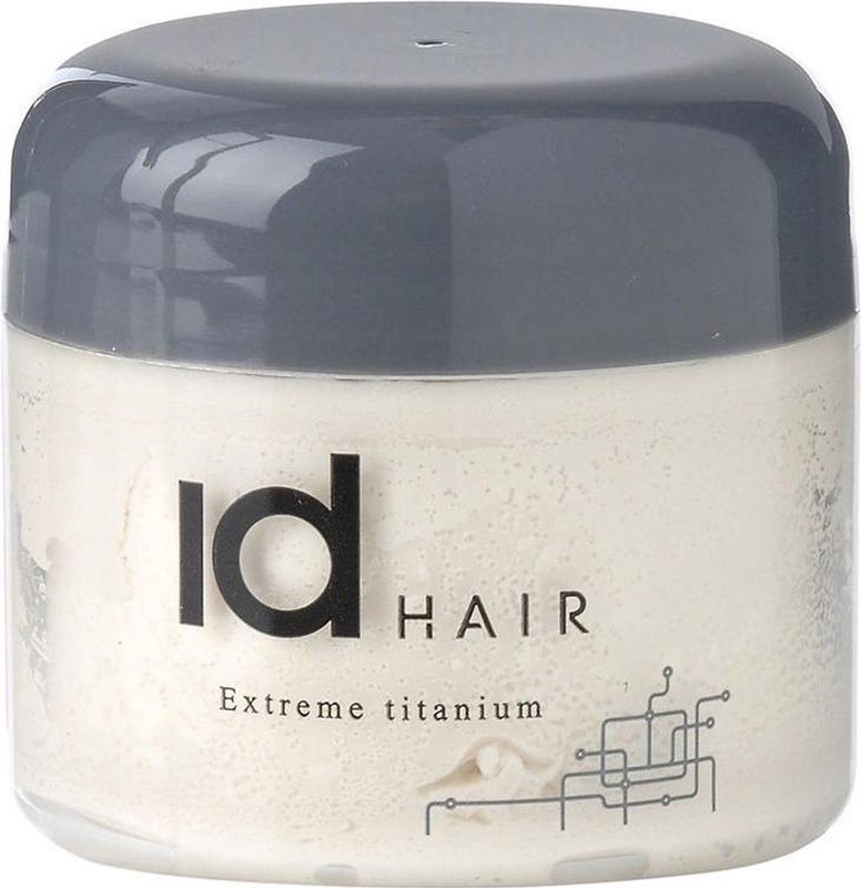 Id Wax Extreme Titanium - Haarwax - Transparant - Matte Afwerking
