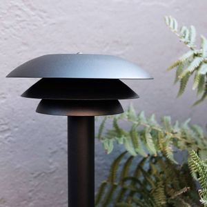 Dyberg Larsen DL20 Outdoor Path Lamp, zwart