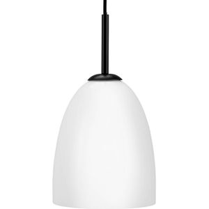 DYBERG LARSEN Jazz hanglamp opaal/zwart 18 cm