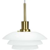 DL20 hanglamp opaal, messing - Messing