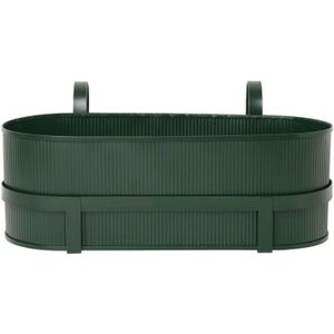 ferm LIVING Bau Balcony Box plantenbak van metaal voor buiten 27,5 x 45 cm