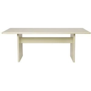 Ferm Living Rink Eettafel - 200 x 90 cm - Eggshell