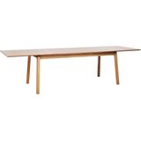 Eettafel Naturel Eikenhout - Uitschuifbaar - 190-290cm - Bari