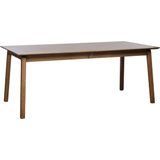 Eettafel Donkerbruin Eikenhout - Uitschuifbaar - 190-290cm - Bari