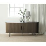 Giga Living - Dressoir - Donkerbruin - Eikenhout - Nola