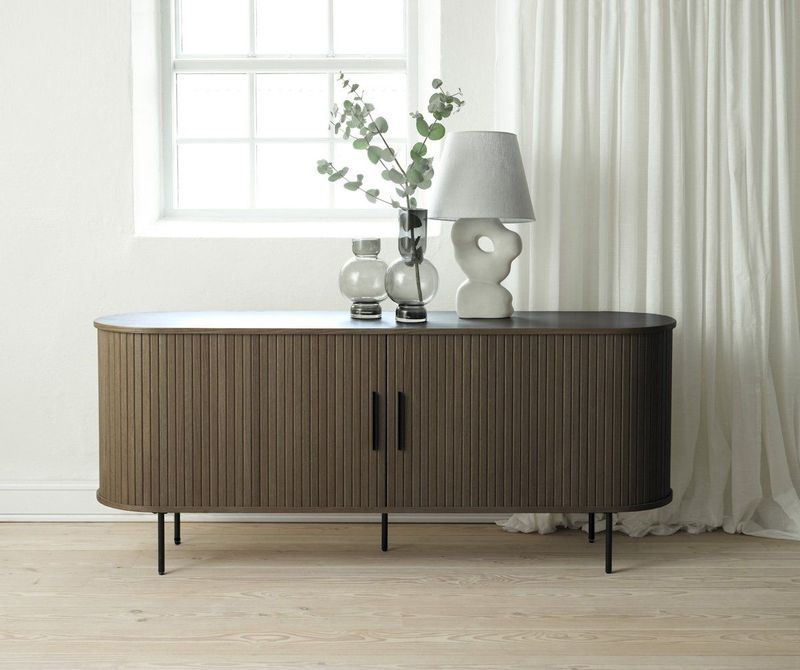 Giga Living - Dressoir - Donkerbruin - Eikenhout - Nola