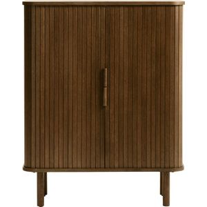 Kast Cavo Smoked Eiken - Giga Living Donkerbruin - Eikenhout - 113x90cm