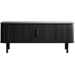 Giga Living - Tv-meubel Cavo Zwart Eiken 160cm