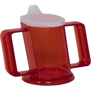 HandyCup Rood met deksel