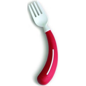 Henro-Grip® Bestek - vork rechtshandig rood - Henro-Grip