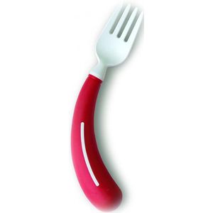 Henro-Grip® Bestek - vork linkshandig rood - Henro-Grip