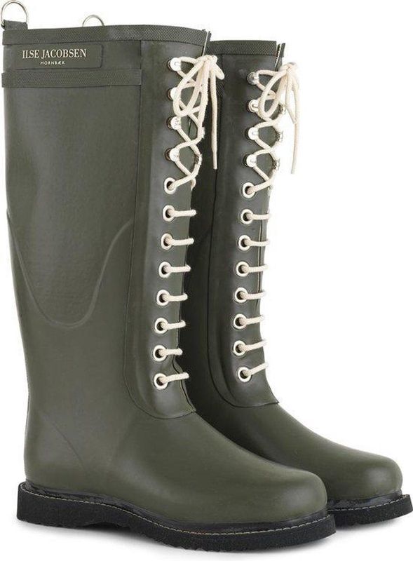 Ilse Jacobsen - RUB1 - Regenlaars - Groen - Natuurrubber
