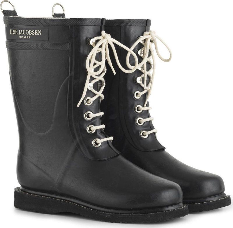 Ilse Jacobsen Rub15 dames regenlaars - Zwart