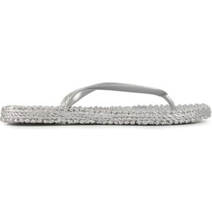 Ilse Jacobsen Dames Slippers Zilver