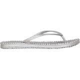 Ilse Jacobsen - Cheer - Dames Teenslippers - Zilver - 100% Air Rubber
