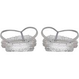 Ilse Jacobsen - Cheer - Dames Teenslippers - Zilver - 100% Air Rubber