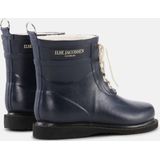 Regenlaarzen - Zwart - Kunststof - Profielzolen, Snoersluiting