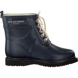 Regenlaarzen - Zwart - Kunststof - Profielzolen, Snoersluiting