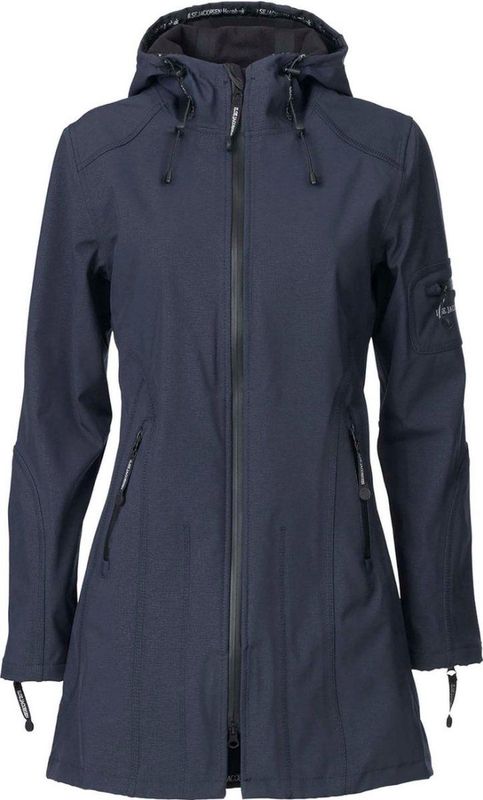 Softshell regenjas RAIN07 - 660 Dark Indigo | Indigo