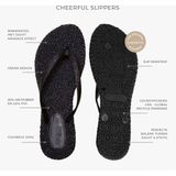 Ilse Jacobsen Cheerfu Teenslippers - Zomer slippers - Dames - Bruin