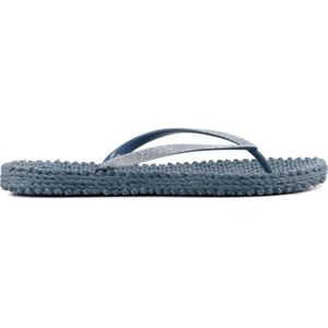 Ilse Jacobsen Slippers met glitter CHEERFUL01 - 677 Lichen Blue | Lichen Blue