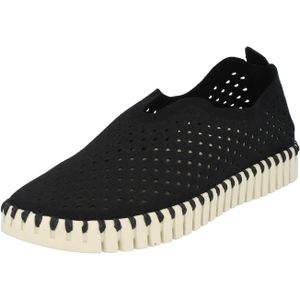 Ilse Jacobsen - Tulip - Instapschoenen - Zwart - Gerecycled Microvezel