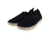 Ilse Jacobsen - Tulip - Instapschoenen - Zwart - Gerecycled Microvezel