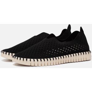 Ilse Jacobsen - Tulip - Instapschoenen - Zwart - Gerecycled Microvezel