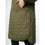 Gewatteerde Jas - Effen - Licht Gevoerd - Normale Pasvorm