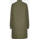 Gewatteerde Jas - Effen - Licht Gevoerd - Normale Pasvorm