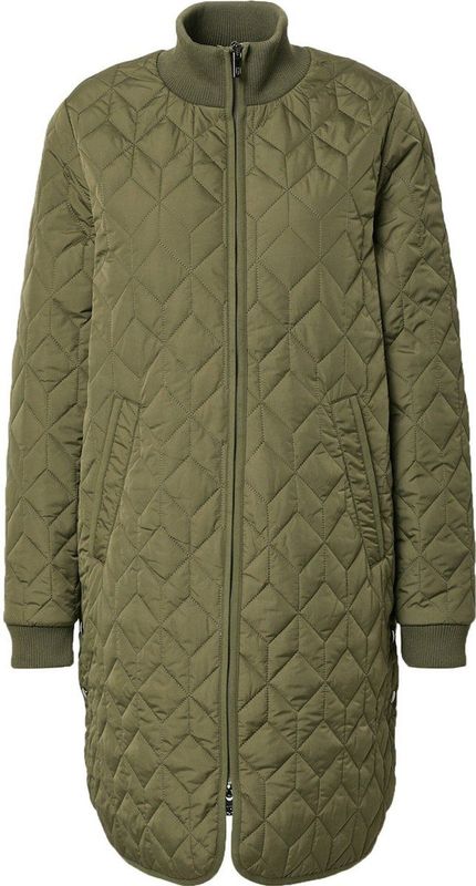 Gewatteerde Jas - Effen - Licht Gevoerd - Normale Pasvorm